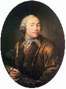 Ivan Argunov Self-portrait oil painting artist